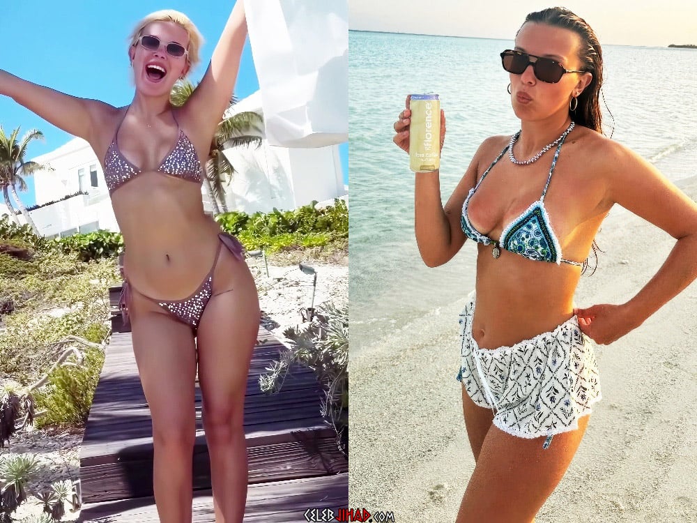 millie-bobby-brown-bikini-boobs-vacation