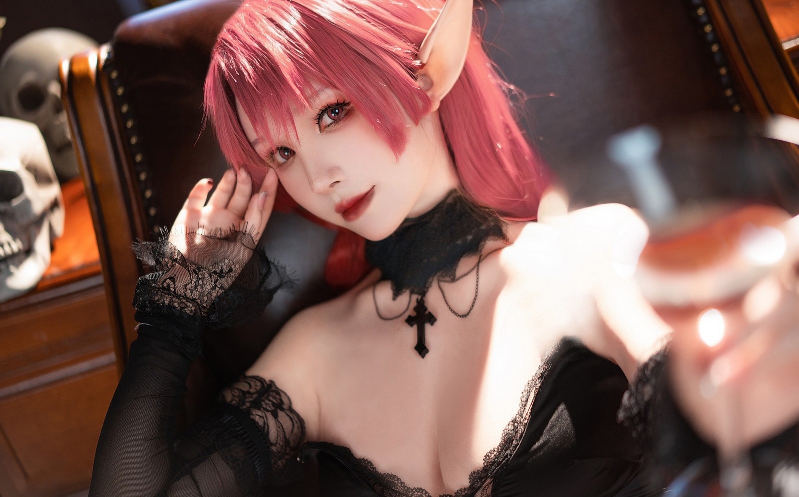 一千只猫薄禾写真 – 碧蓝航线 约克公爵 Cosplay 高清写真（12P / 33.8MB）插图3