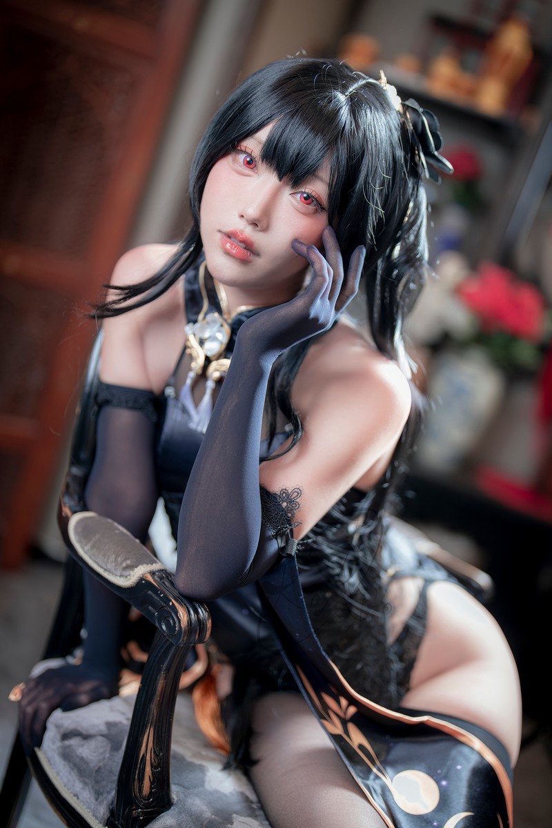 切切Celia 镇海 Cosplay Azur Lane 写真图集 32P插图8