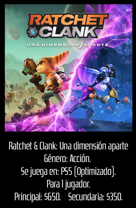 Ratchet and Clank Una Dimensión Aparte