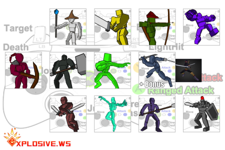 Unity Asset - Warrior Pack Mega Bundle v1.0