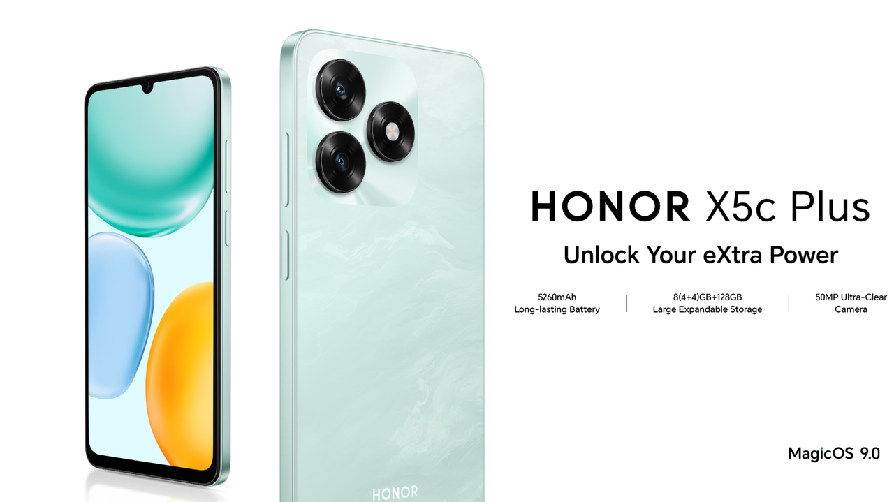 HONOR X5c Plus Hero Banner