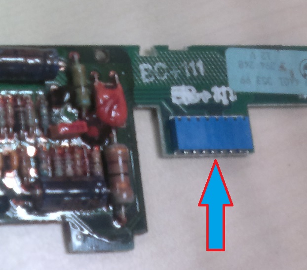 Conector placa post