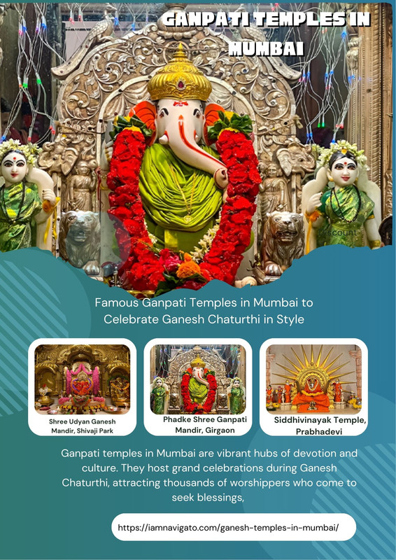 Famous Ganpati Temples in Mumbai to Celebrate Ganesh Chaturthi in Style