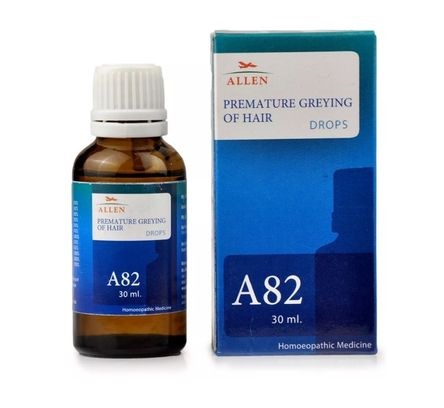 Allen A82 Premature Greying Of Hair Drops (30ml)