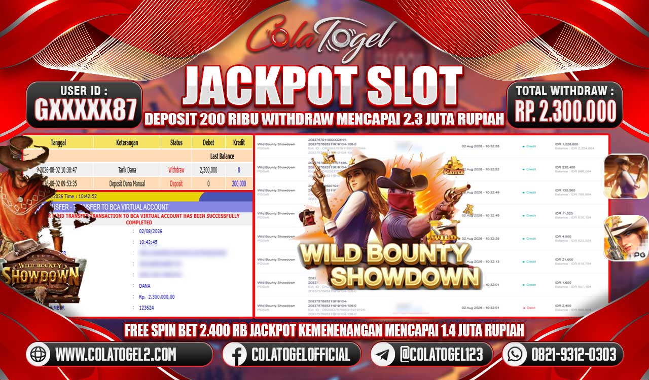 JACKPOT SLOT GACORR!!
