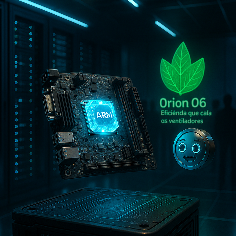 🧬 ARM vai engolir o X86? Conheça a Orion O6, a placa que quer transformar seu PC em smartphone com superpoderes
