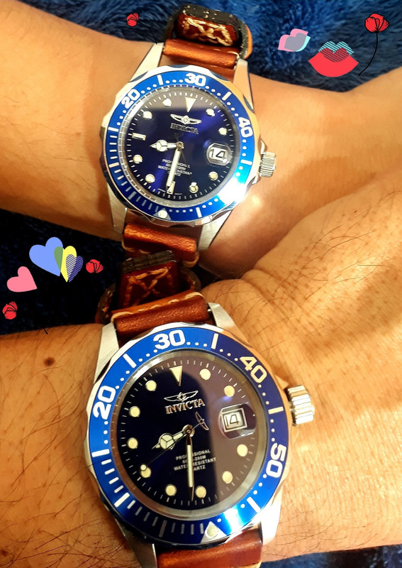 Invicta pro diver 38mm y 40mm El Azul