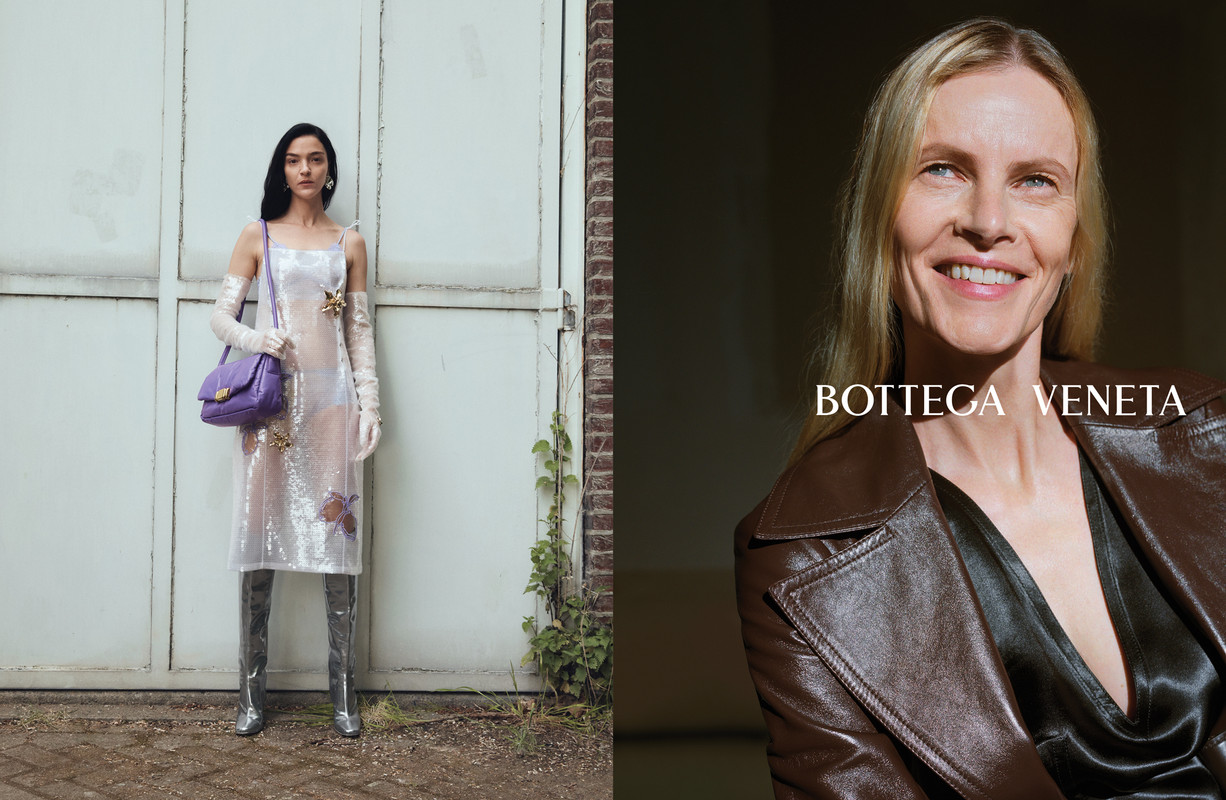 Bottega Veneta, Mariacarla Boscono super star della campagna FW22 Bottega Veneta, Mariacarla Boscono super star della campagna FW22