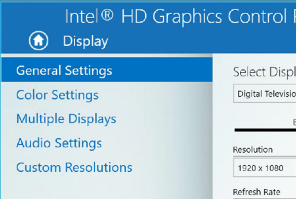 Intel Graphics and Windows Display Settings - Different Main Displays? -  Windows 10 Forums