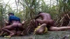 xxc bf video Village Girl Was Taken To The Jungle And Fucked
