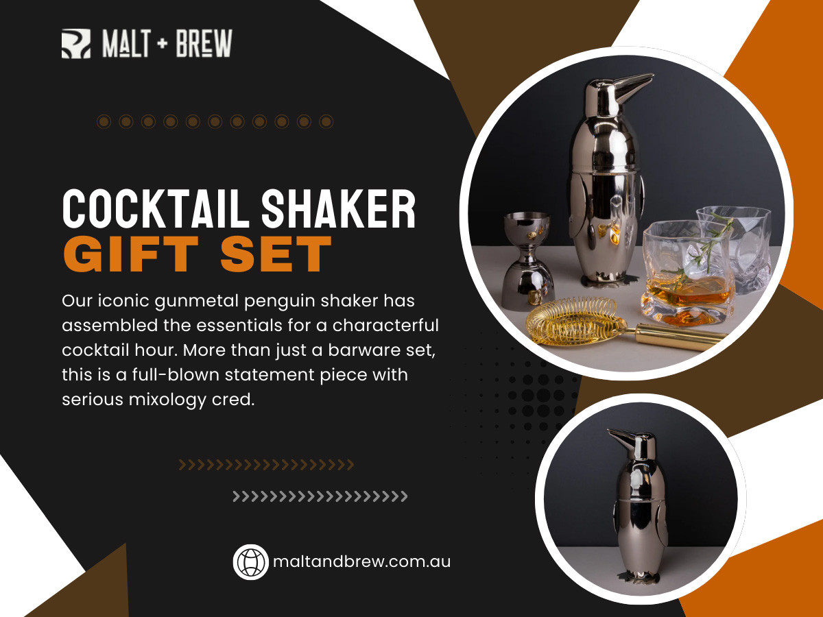 Cocktail Shaker Gift Set