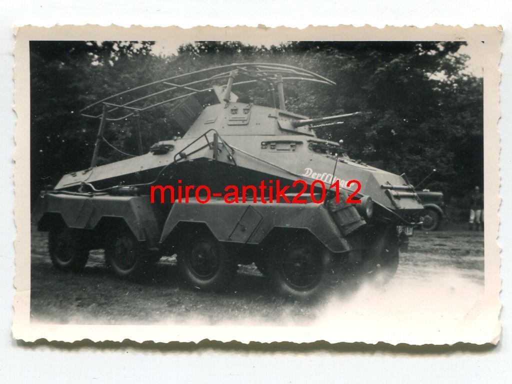 Wehrmacht, schwerer Panzerspähwagen (Fu), Sdkfz.