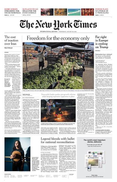 [Kép: The-New-York-Times-International-January-28-2026.jpg]