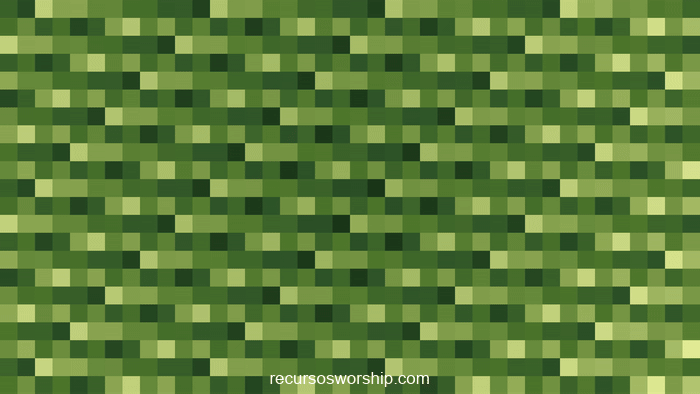 vj loop mosaic lime green