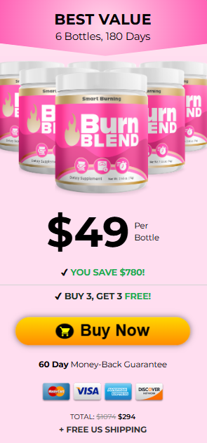 6 BOTTLES - 6 meses de suprimento - BEST VALUE