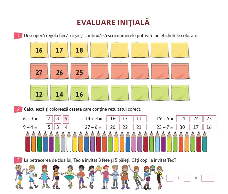 Nou La Clasa 1 Caiete Moderne Potrivite OricÄƒrui Manual È™colar Aprobat Men Didactic Ro