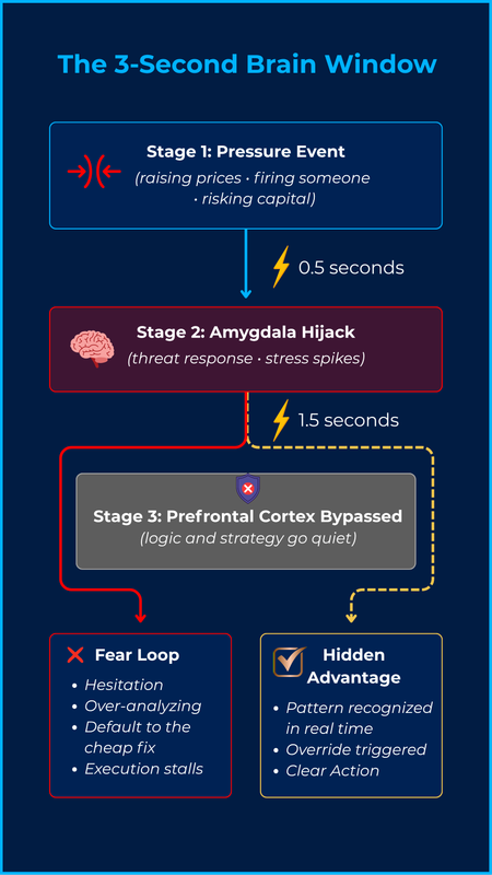 The 3-second decision window diagram