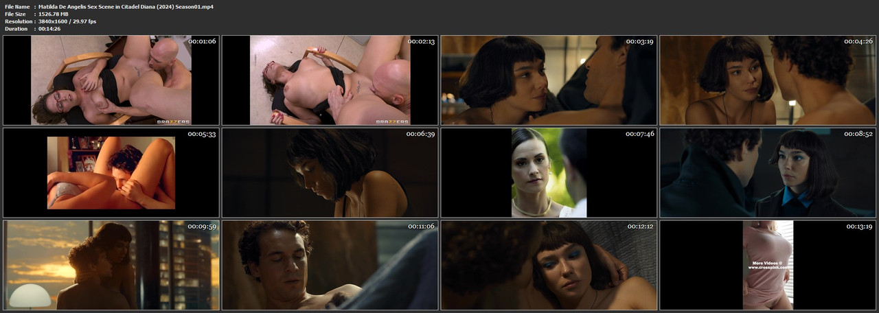 Matilda De Angelis Sex Scene in Citadel Diana (2024) Season01.mp4