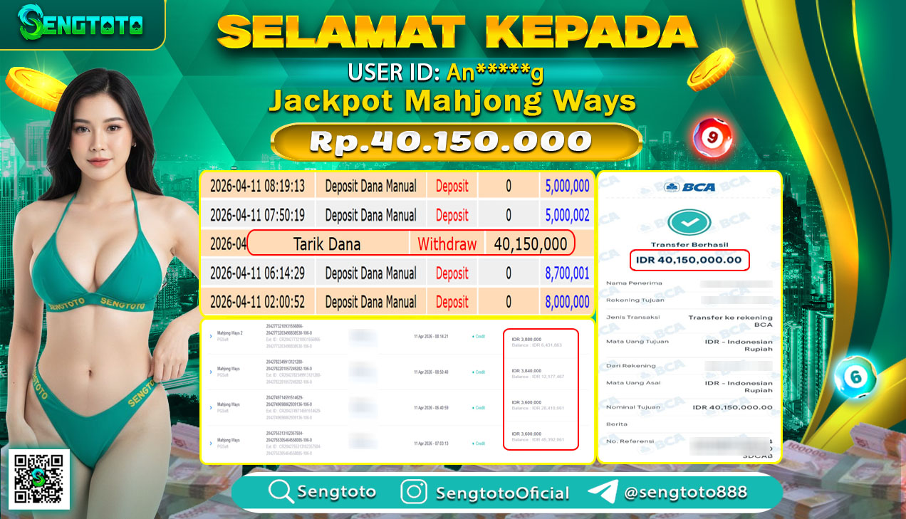 BUKTI PEMBAYARAN SLOT MAHJONG WAYS