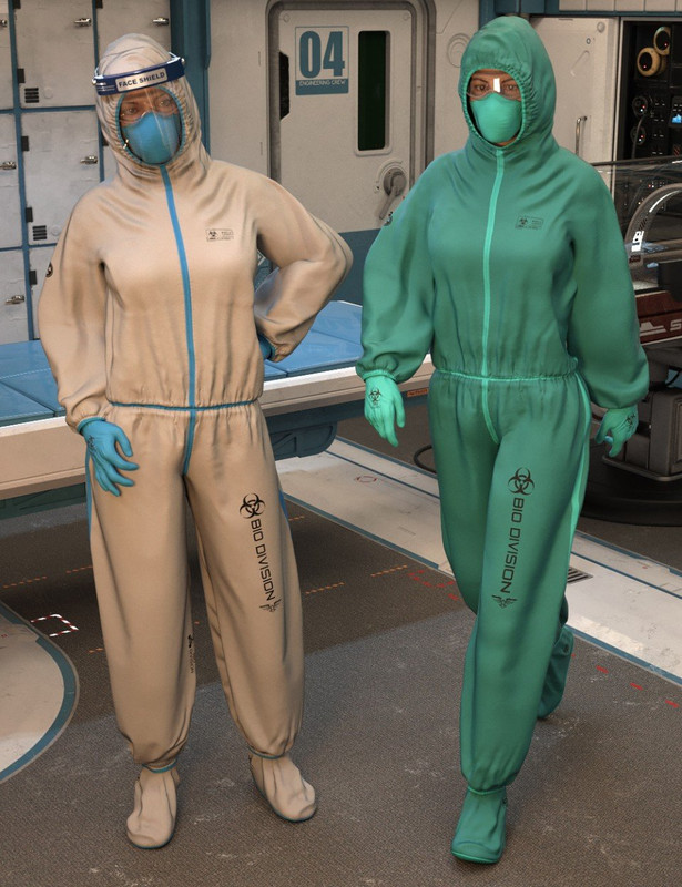 Bio Suit for Genesis 8 Females Bio Suit for Genesis 8 Females