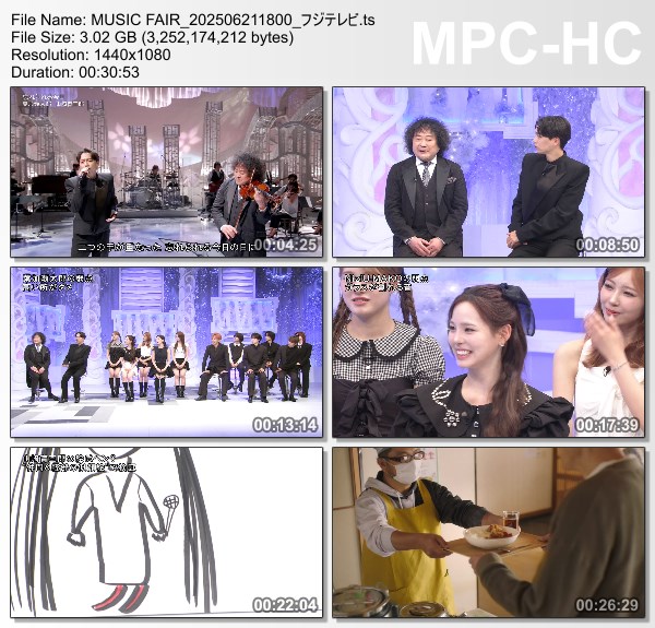 [TV-Variety] MUSIC FAIR – 2025.06.21