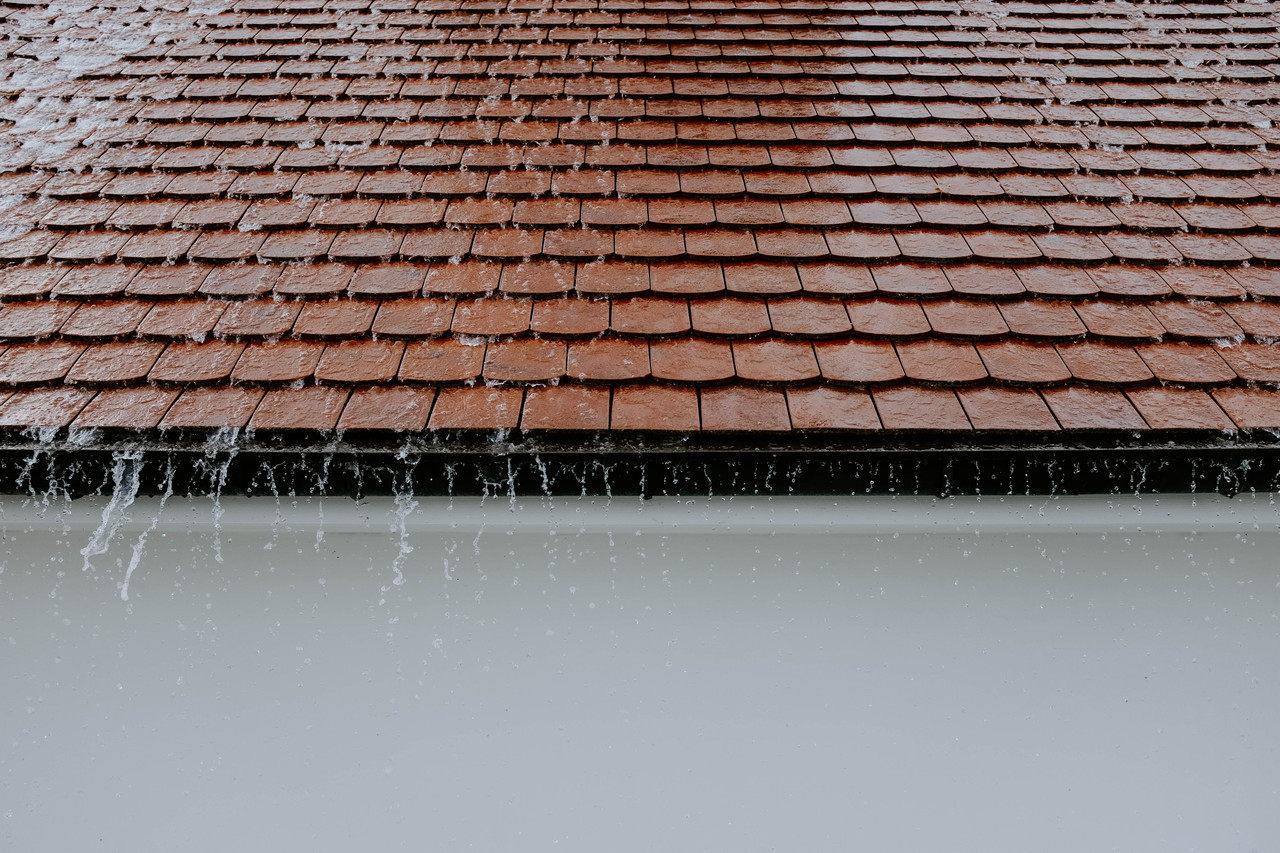 Storm and roof leak water damage restoration in Green Bay WI