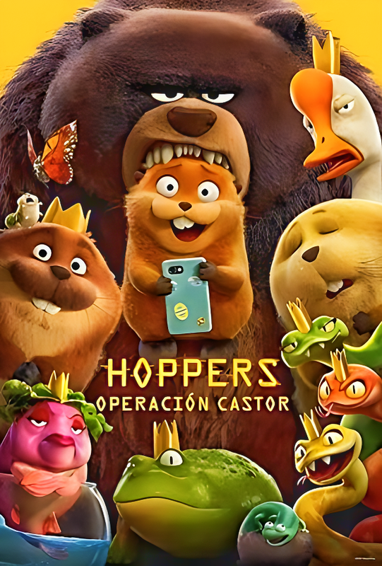 Hoppers (2026) Animation Full Movie In Hindi Hollywood Hindi Dubbed Full Movie HD HEVC ESub