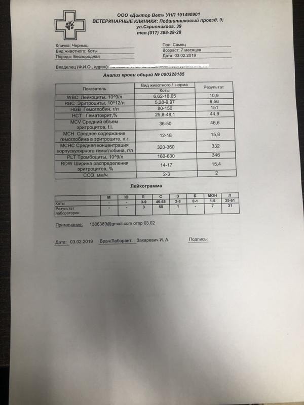 оак без ФИО Татьяны