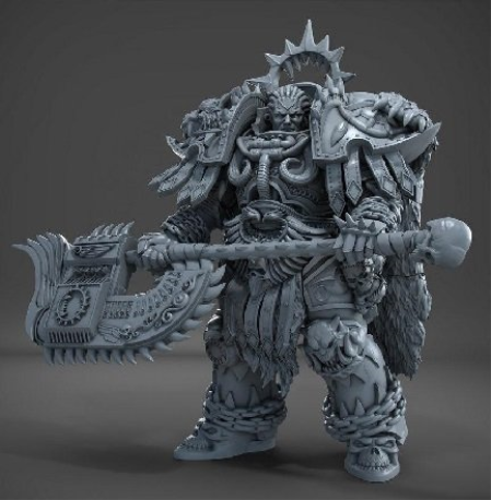 Angron – 3D Print Model