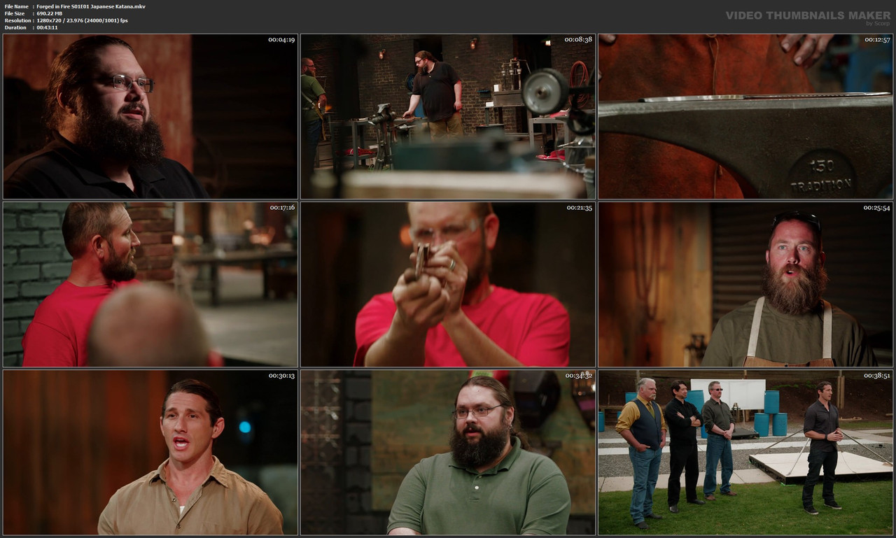 Forged in Fire S01E01 Japanese Katana.mkv