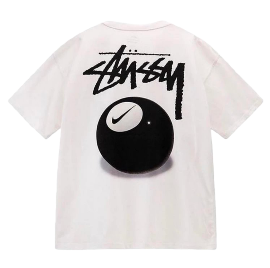 stussy x nike 8-ball tee