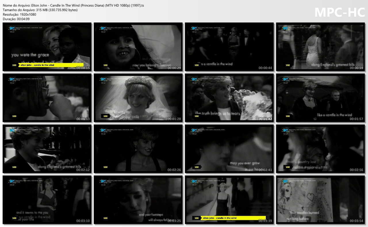 Elton John - Candle In The Wind (Princess Diana) (MTV HD 1080p) [1997].ts