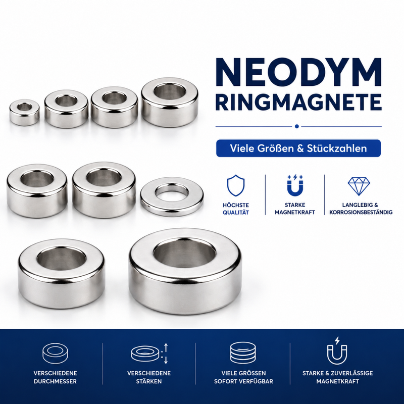Neodym Ringmagnete