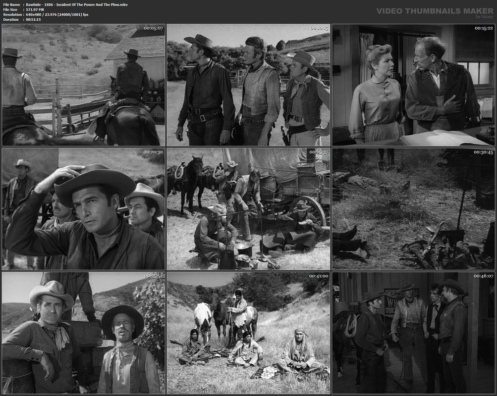 Rawhide - 1X06 - Incident Of The Power And The Plow.mkv