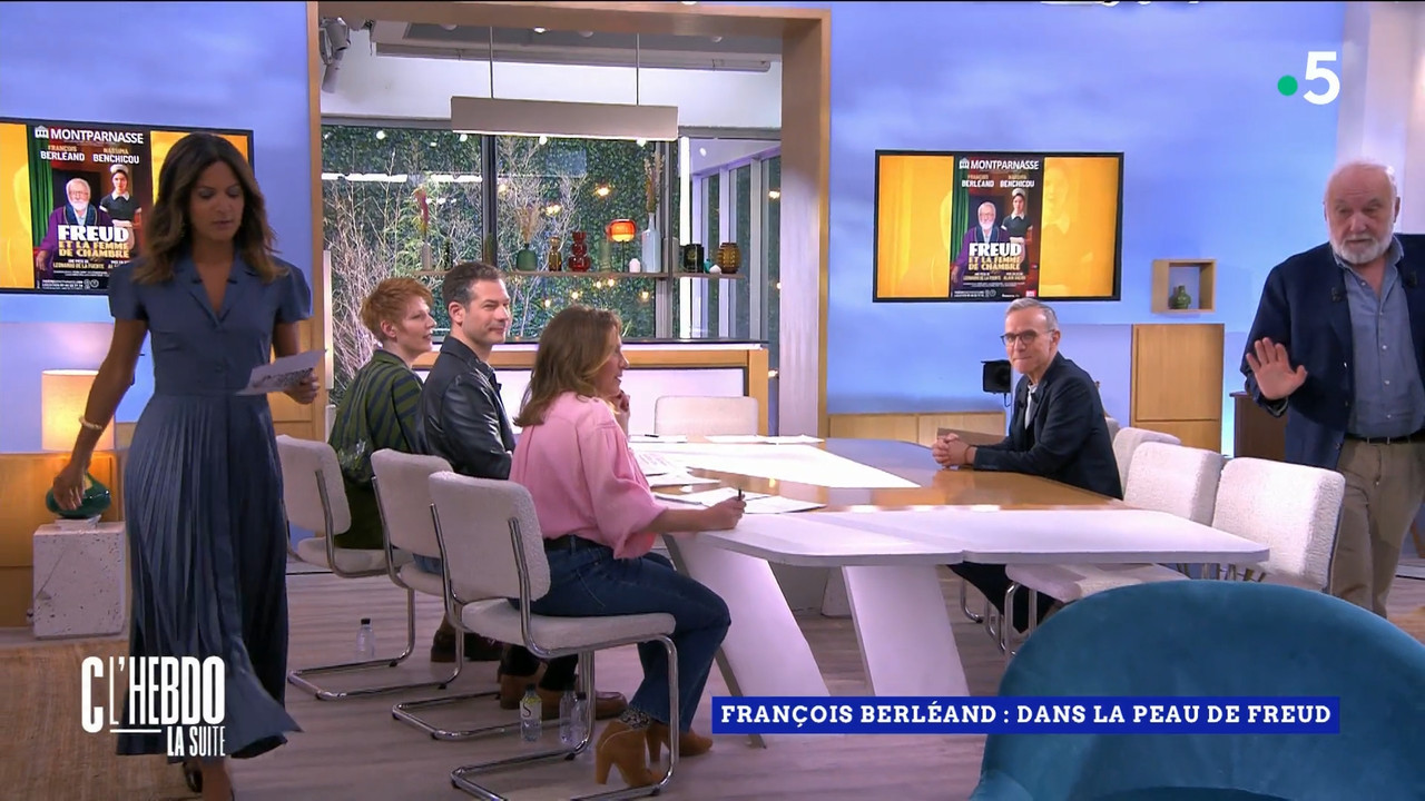 C l'hebdo la suite - Saison 8 - Invités François Berléand, Philippe Besson, Luci..._France 5_2024_03