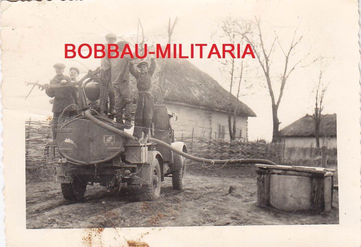 Russland Charkow Tank-Wasser-Wagen Typen Ostvölk