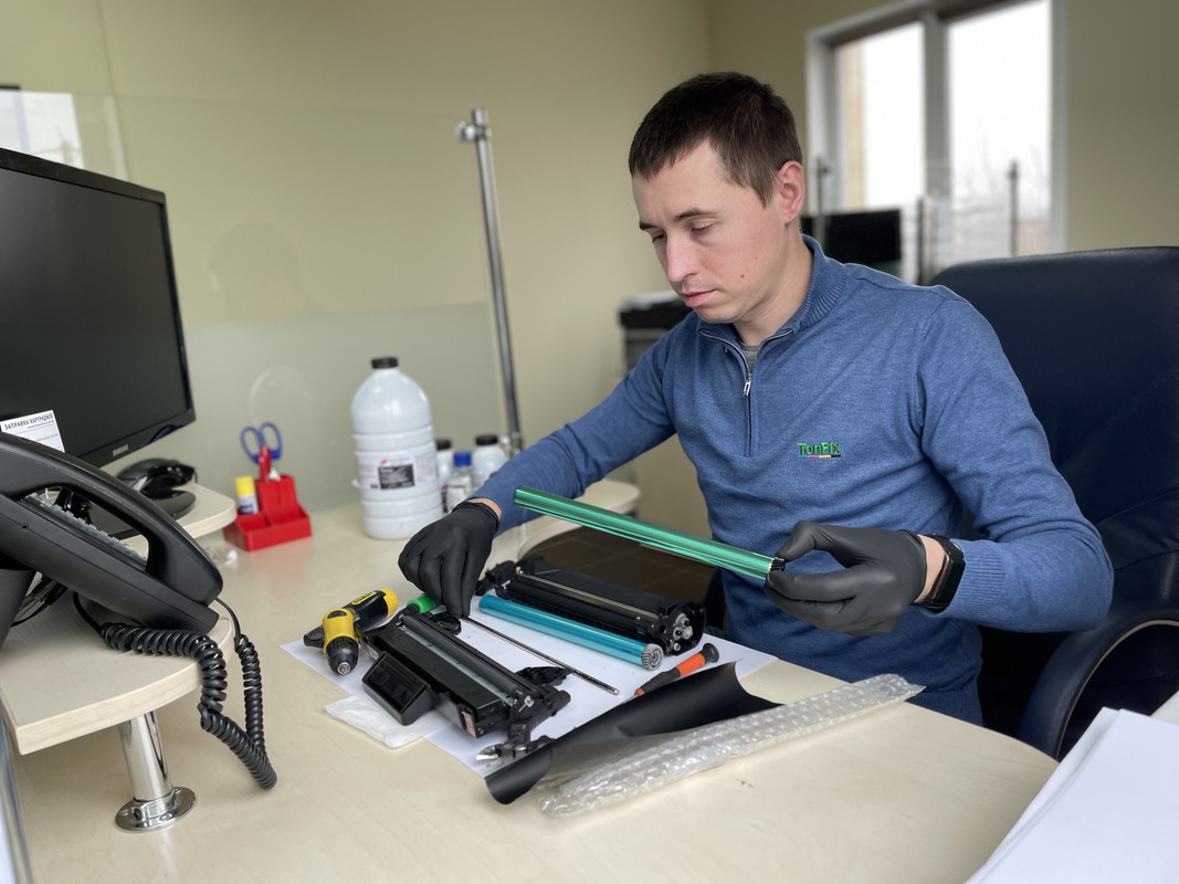 тонфикс заправляет картридж