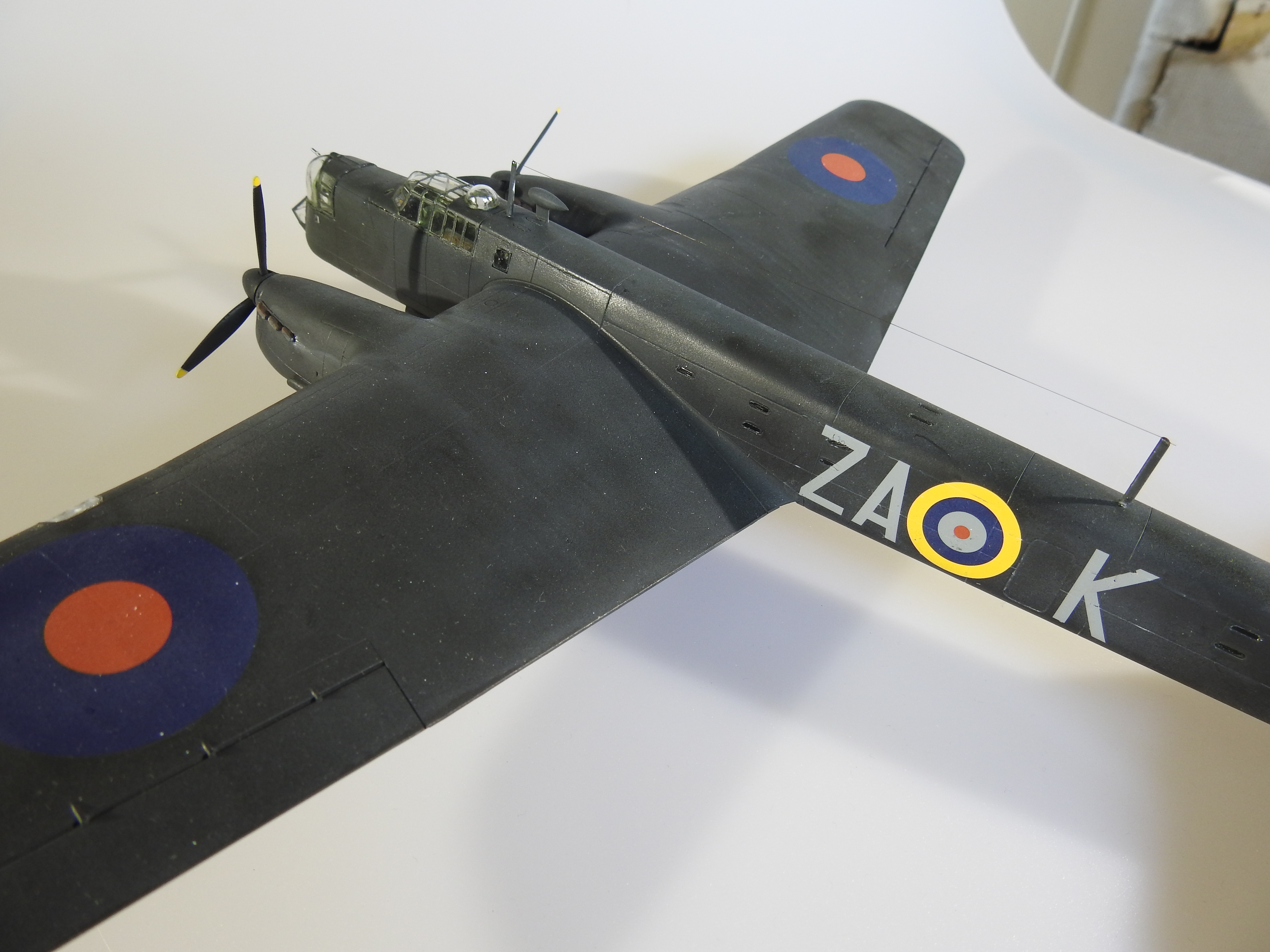 Armstrong Whitworth Whitley Mk V Airfix 1/72 - klar DSCN9667