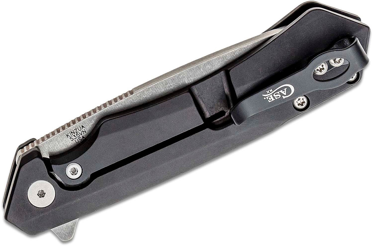 CASE CA64665 Kinzua Tanto Black Aluminum 3.40in (2)