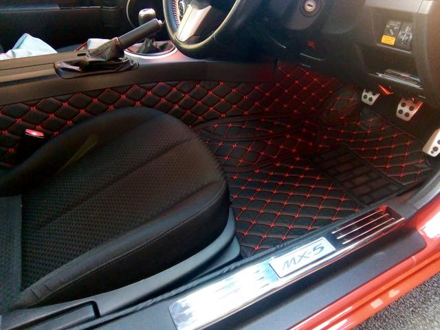 carbonmiata quilted floor mats