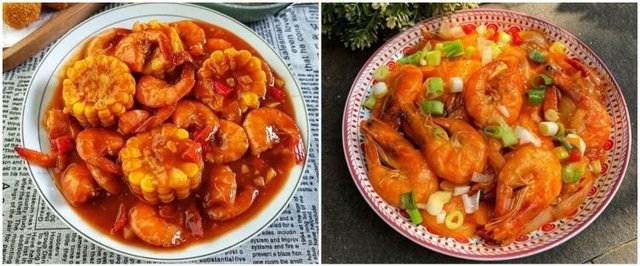 Udang Saus Padang Udang Saus Padang