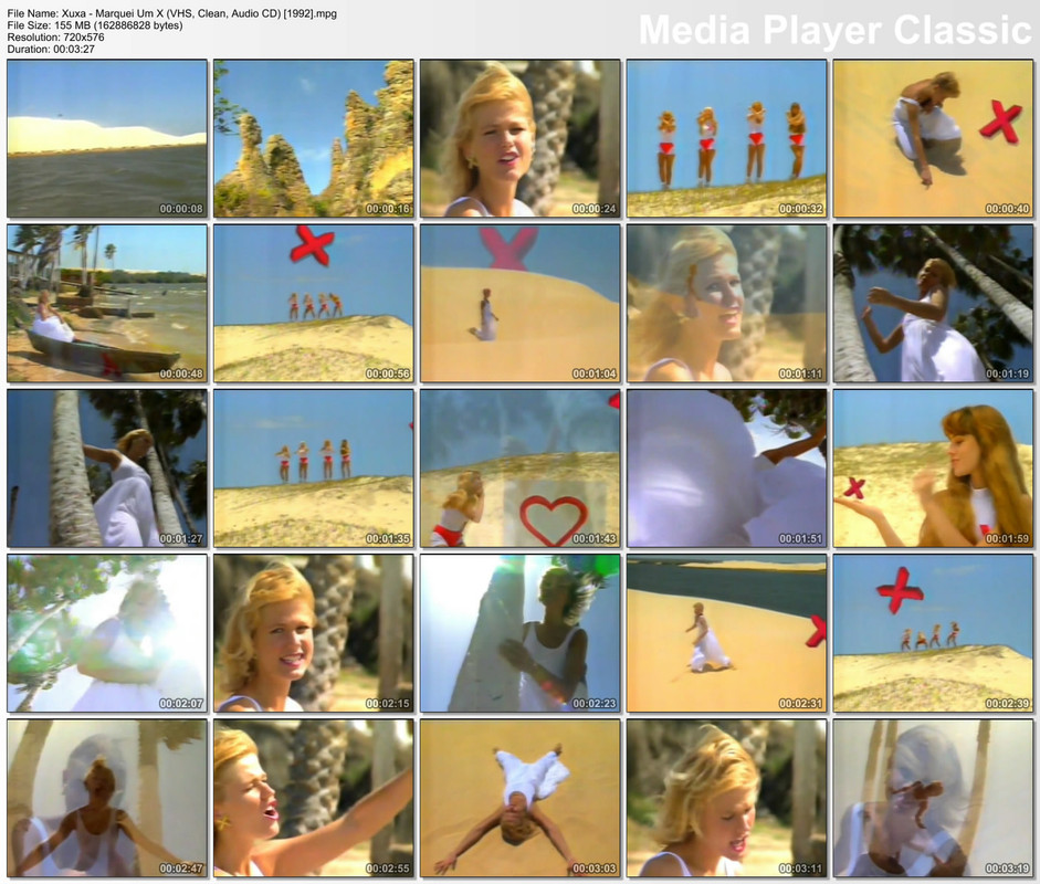 Xuxa - Marquei Um X (VHS, Clean, Audio CD) [1992]