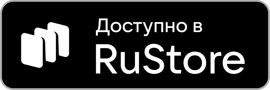 RuStore button.
