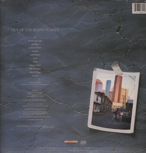 King's X - Out Of The Silent Planet (1988) [Vinyl Rip 24/96] Lossless