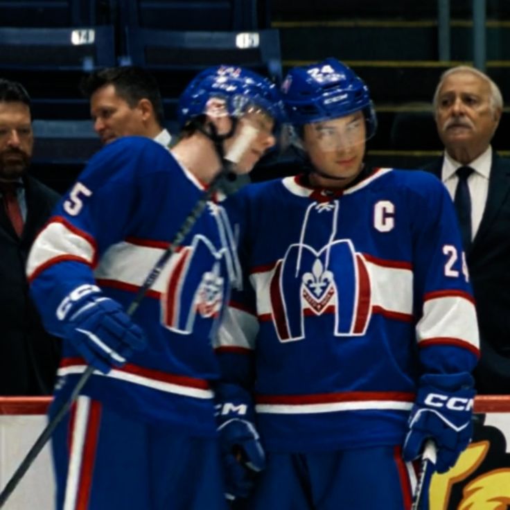 shane and hayden on ice