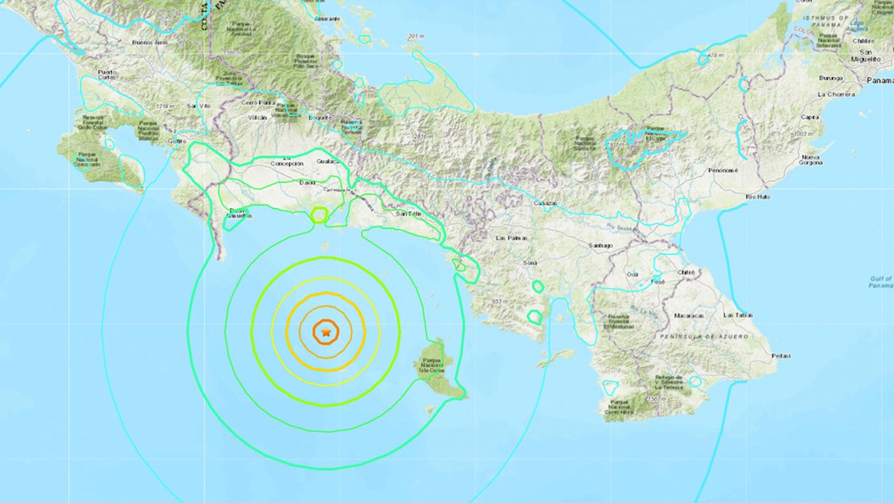 terremoto oggi panama no tsunami