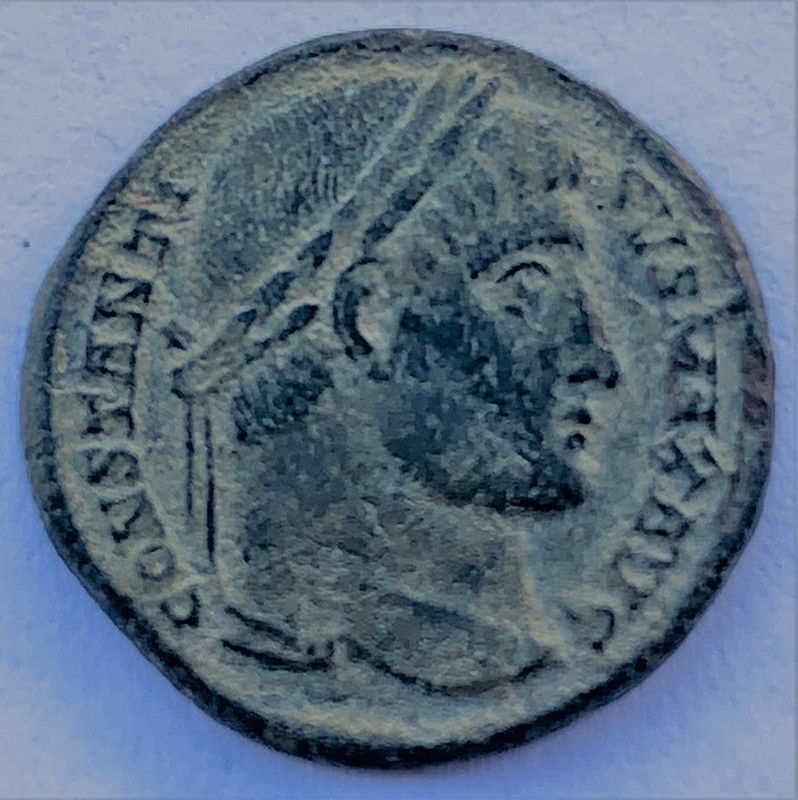AE3  o Centenional de Constantino I. LIBERTAS PVBLICA. Constantinopla.  RICVIICONSTANTINOPLA18-A