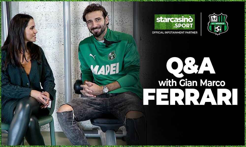 gian marco ferrari capitano sassuolo intervista esclusiva starcasino sport