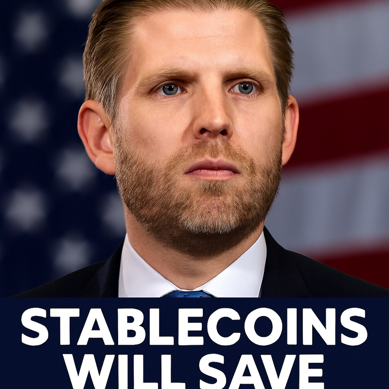 Eric Trump: Stablecoins Could Be the Key to Preserving US Dollar Dominance